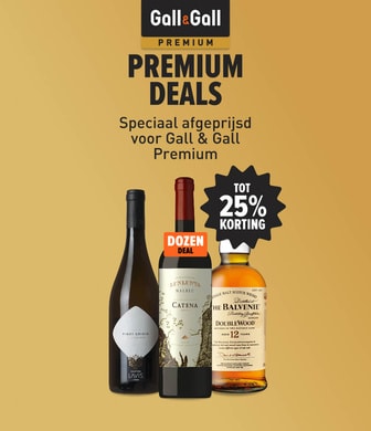 Premium deals. Speciaal afgeprijsd voor Gall & Gall Premium